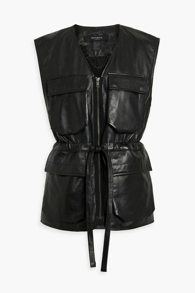 MUUBAA Leather vest 1