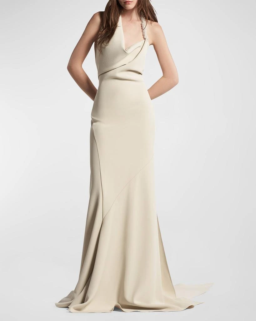 gold beaded sequin dress Amarra 89099 main image 0