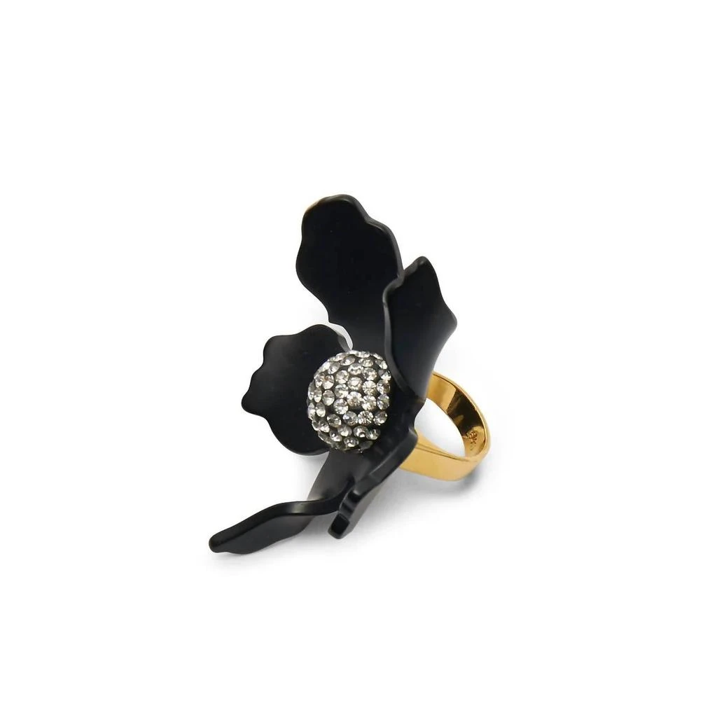 LELE SADOUGHI Lele Sadoughi - Women
s Crystal Lily Ring
