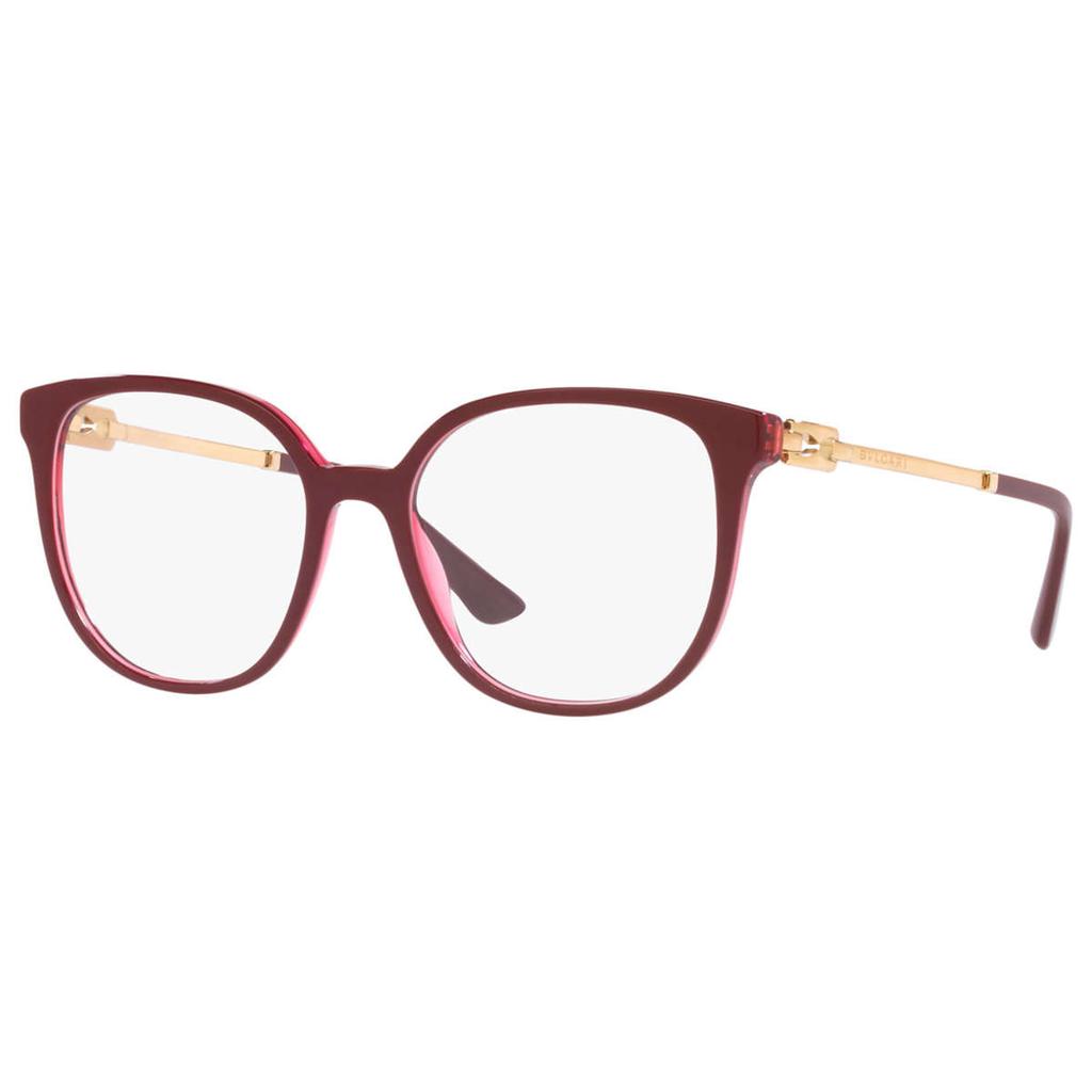 BVLGARI Bulgari Women's Red Round Opticals