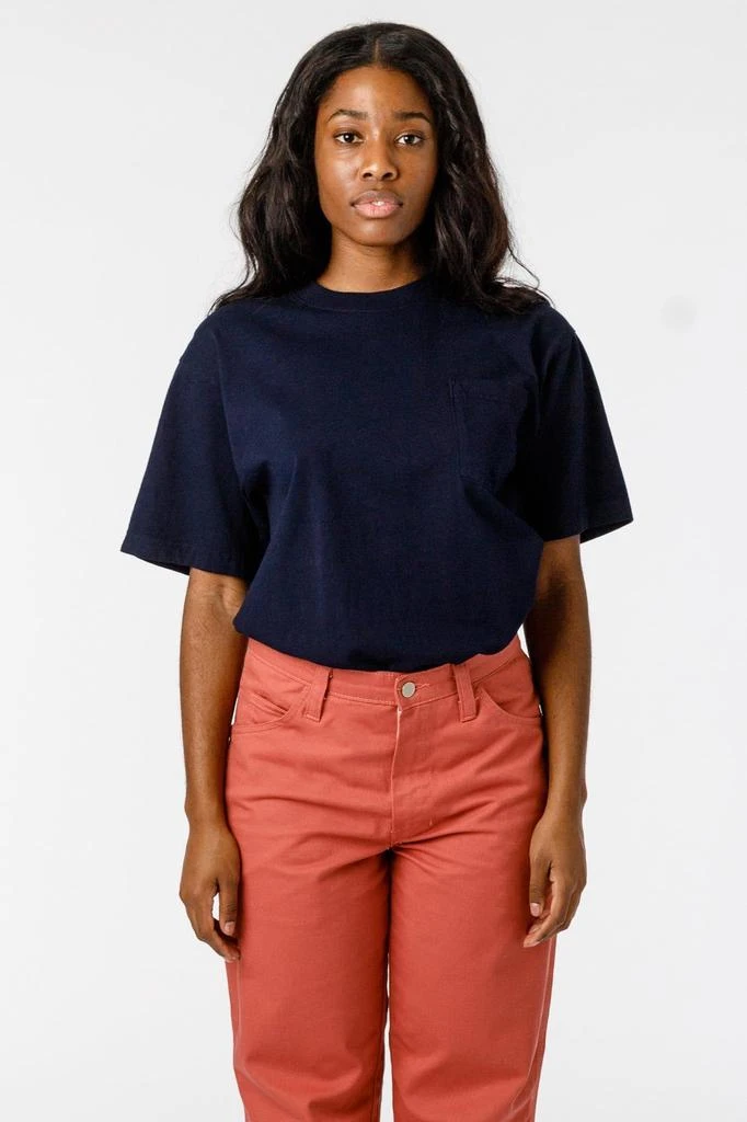 Los Angeles Apparel 1809GD Mix - Short Sleeve Garment Dye Pocket T-Shirt 12