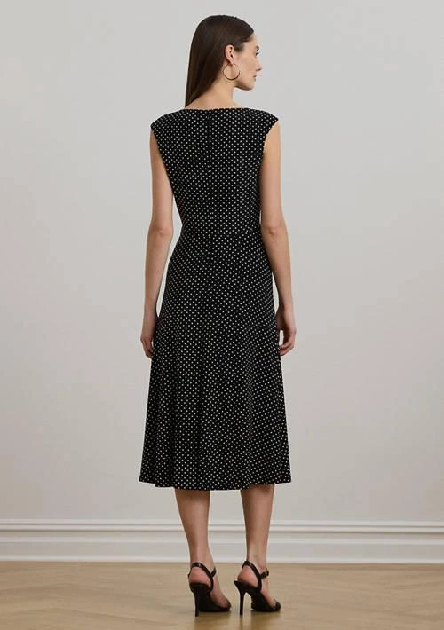 Ralph Lauren Ralph Lauren Polka Dot Twist Front Jersey Dress 2