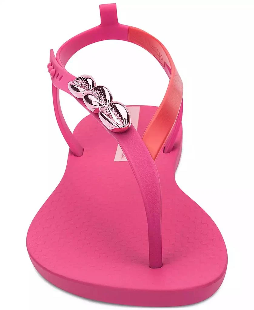 Ipanema Salty II Metallic Shell Detail Thong Sandals 6