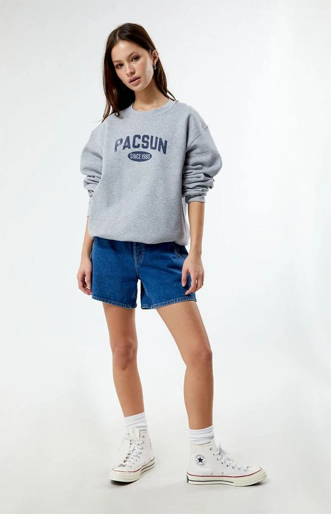 PacSun Distressed Crew Neck Sweatshirt 3