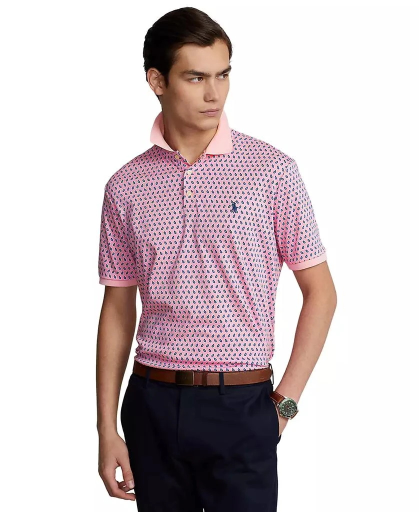Ralph Lauren Men's Classic-Fit Print Soft Cotton Polo Shirt 1