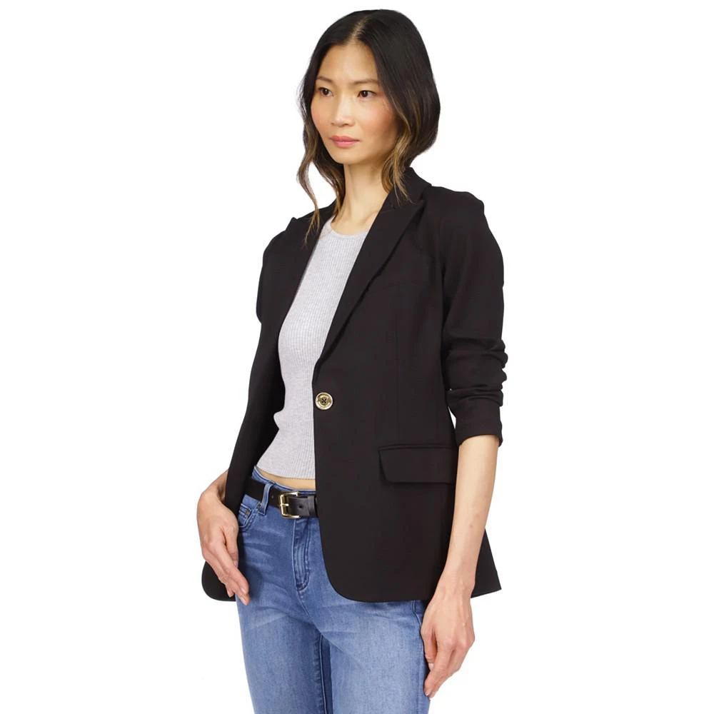 Michael Kors Women's Knit One-Button Blazer, Regular & Petite 4