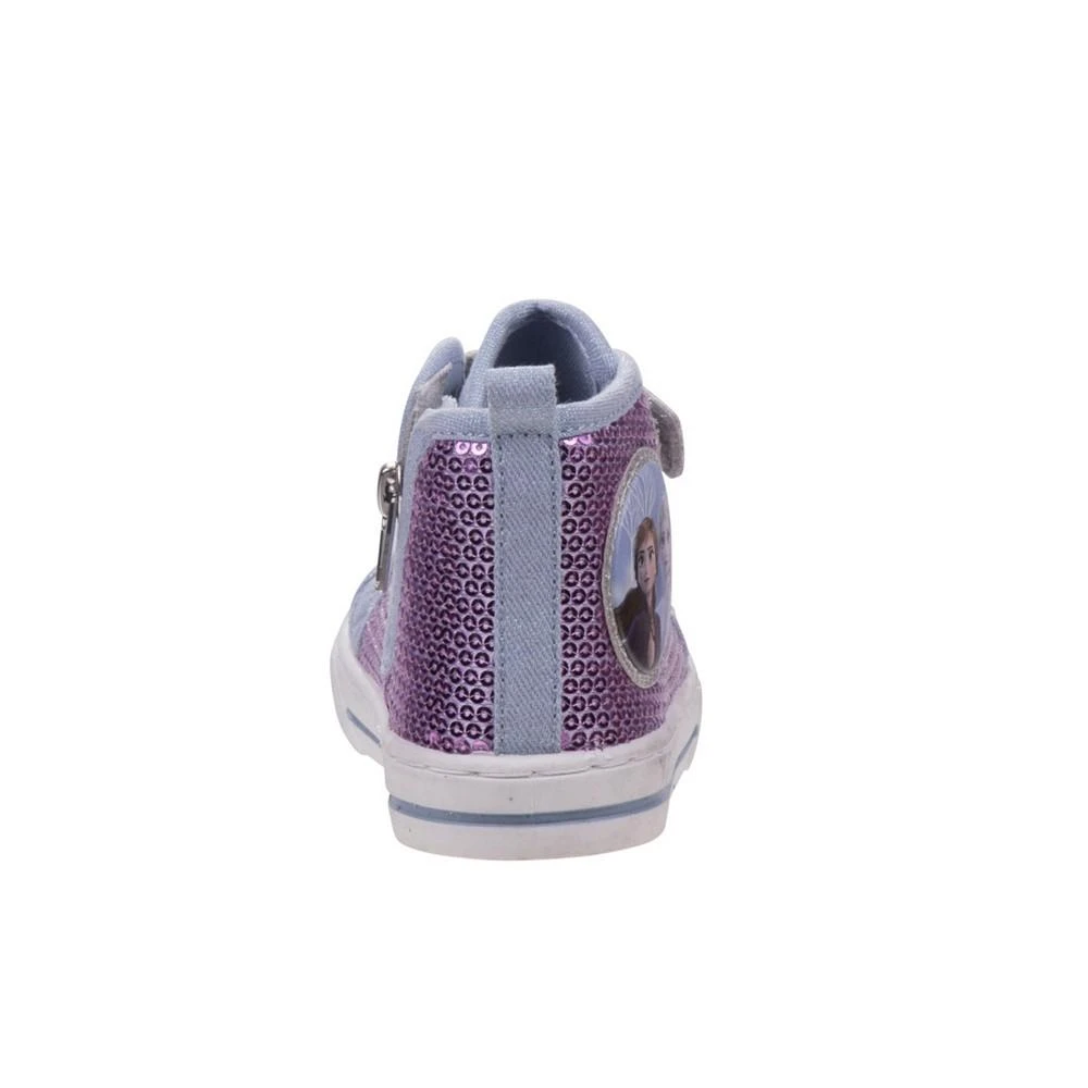 Disney Frozen 2 Anna and Elsa Little Girls Sneaker 3