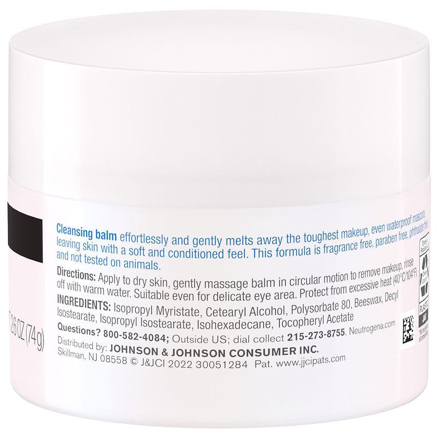 Neutrogena Makeup Melting Cleansing Balm, Fragrance-Free