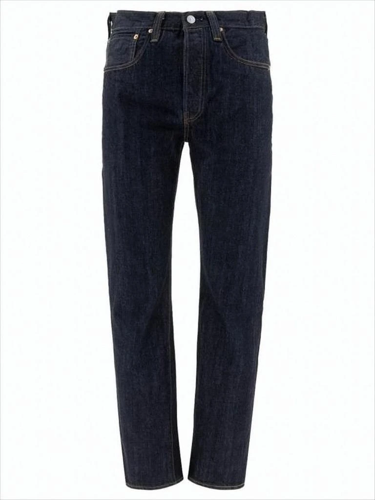 Levi
s Classic Straight-Leg Denim Pants with Signature Arcuate Stitching
