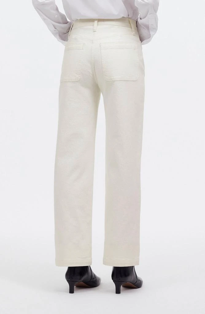 Madewell The Emmett Patch Pocket Edition Wide Leg Jeans 2