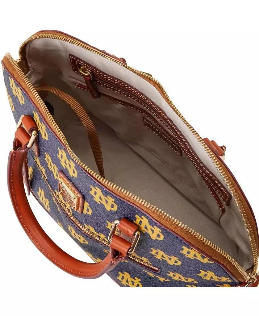 Dooney & Bourke Dooney Bourke Notre Dame Fighting Irish Signature Zip Satchel Purse 3