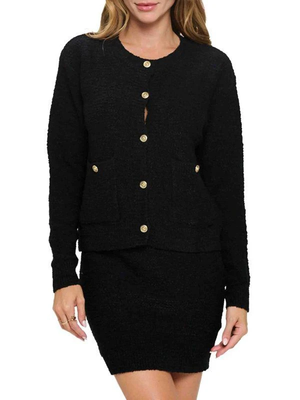 Renee C. 2-Piece Cardigan & Skirt Set 1