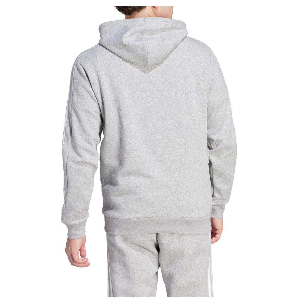 Adidas Essentials Fleece Striped Pullover Hoodie