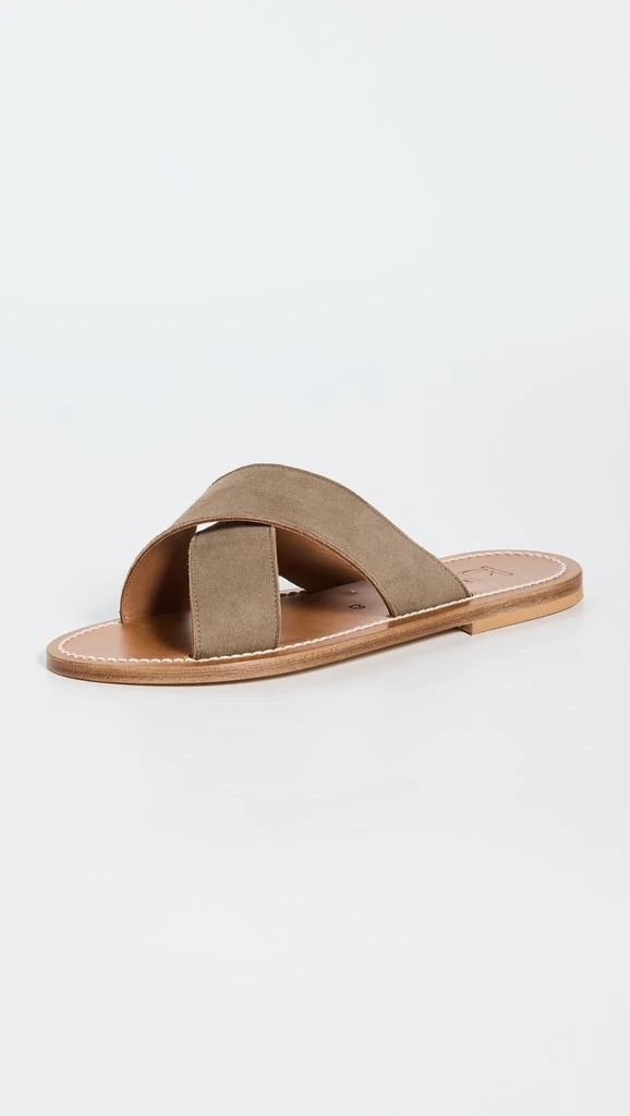 K. Jacques Temuco Cross Slide Sandals 1