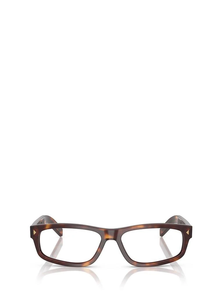 Prada Prada Eyewear Rectangular Frame Glasses 1