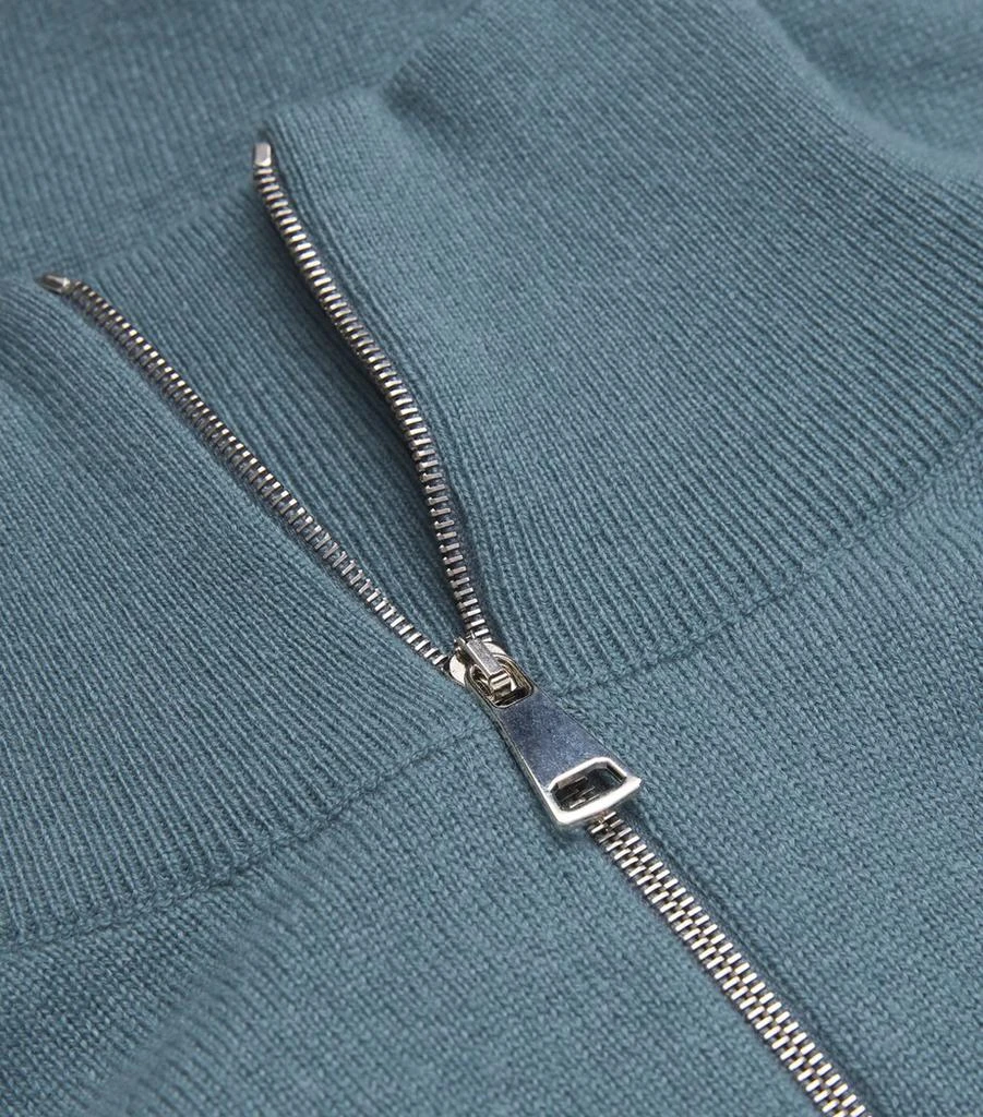 CO Cashmere Quarter-Zip Sweater 5