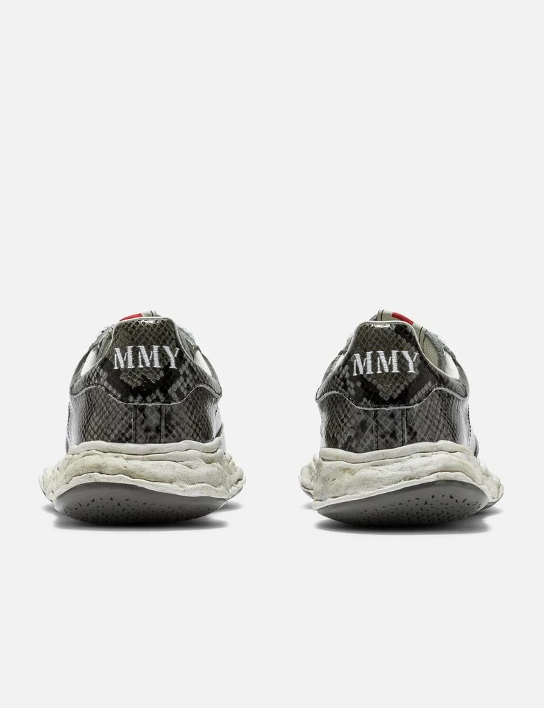 Maison MIHARA YASUHIRO "CHARLES" OG Sole Python Printed Leather Low-top Sneaker 3