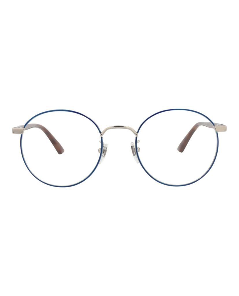 Gucci Round-Frame Metal Optical Frames