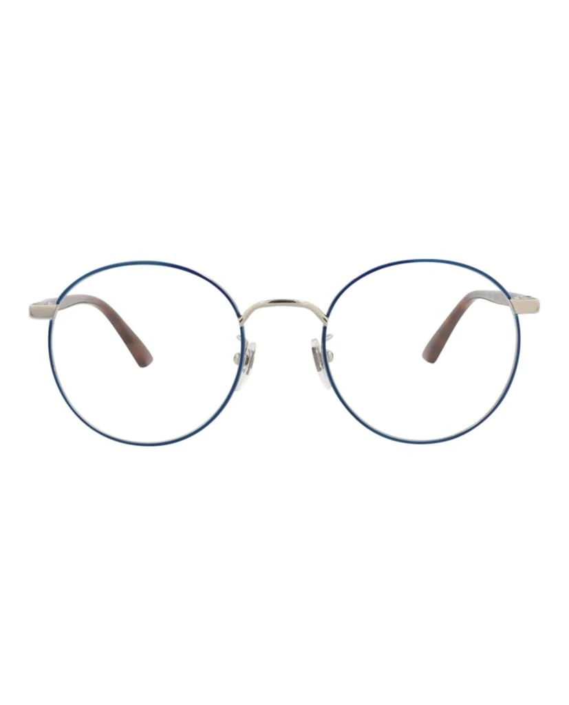 Gucci Round-Frame Metal Optical Frames 1