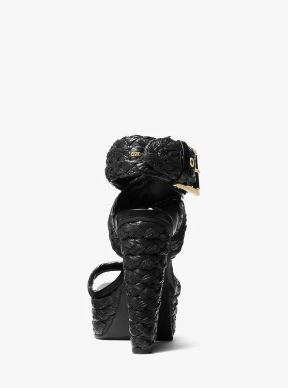 Michael Kors Rhoda Woven Platform Sandal 3