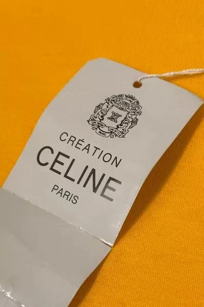 Celine Vintage 1970’s Deadstock Celine Made In Italy Tennis Polo Shirt 5