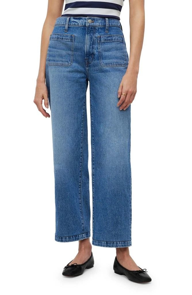 Madewell The Perfect Vintage Patch Pocket Wide Leg Jeans