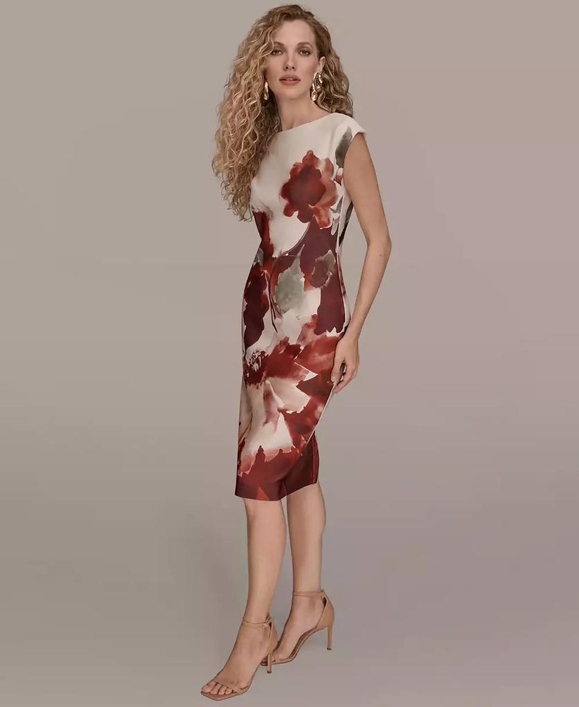 Donna Karan Women's Floral Sheath Dress