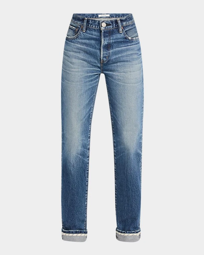 MOUSSY VINTAGE Sumterville Straight Cuffed Jeans 1