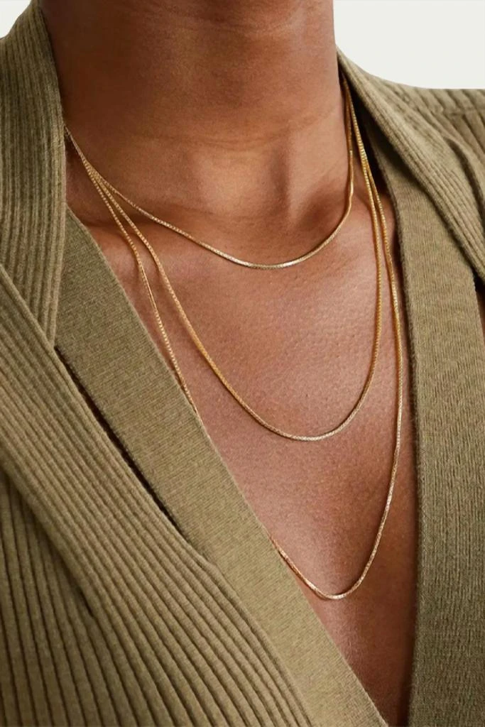 Crystal Haze BOX CHAIN NECKLACE 3