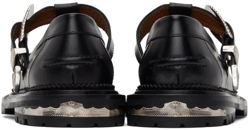 Toga Virilis Black Buckle Loafers 2