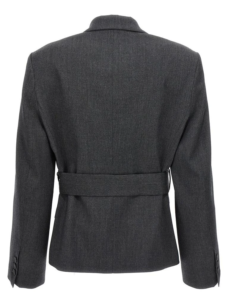 Pinko Pinko Tied-Waist V-Neck Tailored Blazer 2