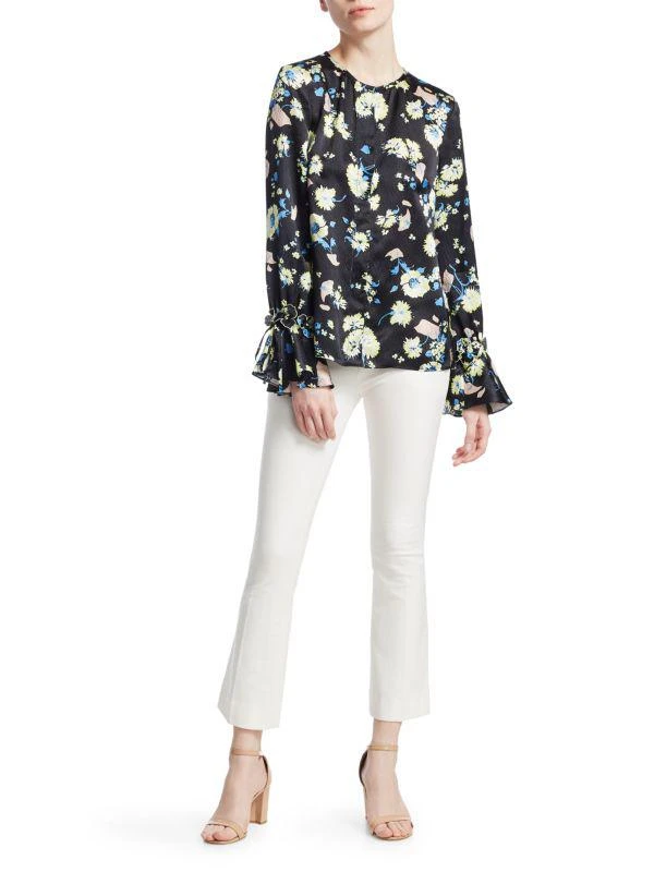 Victor Glemaud Crosby Crop Flare Pants 6