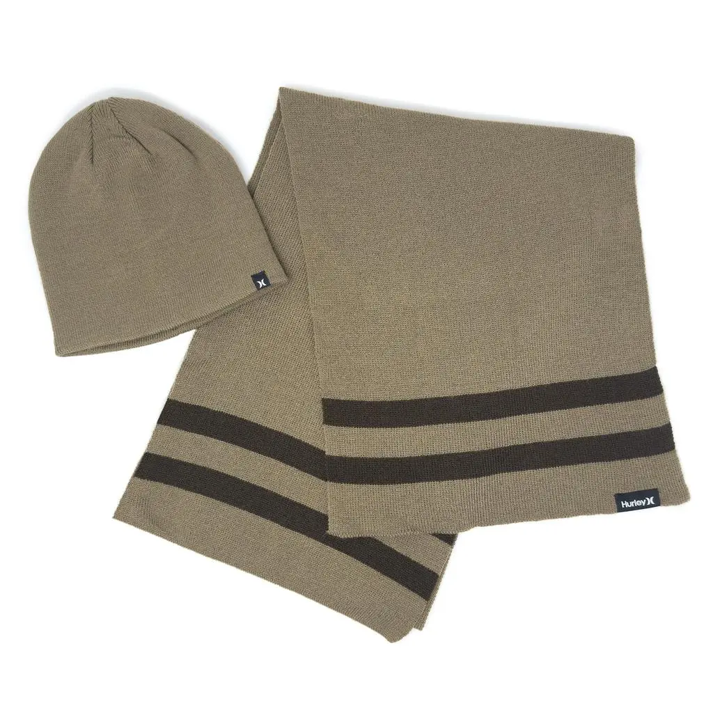 Hurley Hurley New Yorker Beanie/Scarf Set - Men's