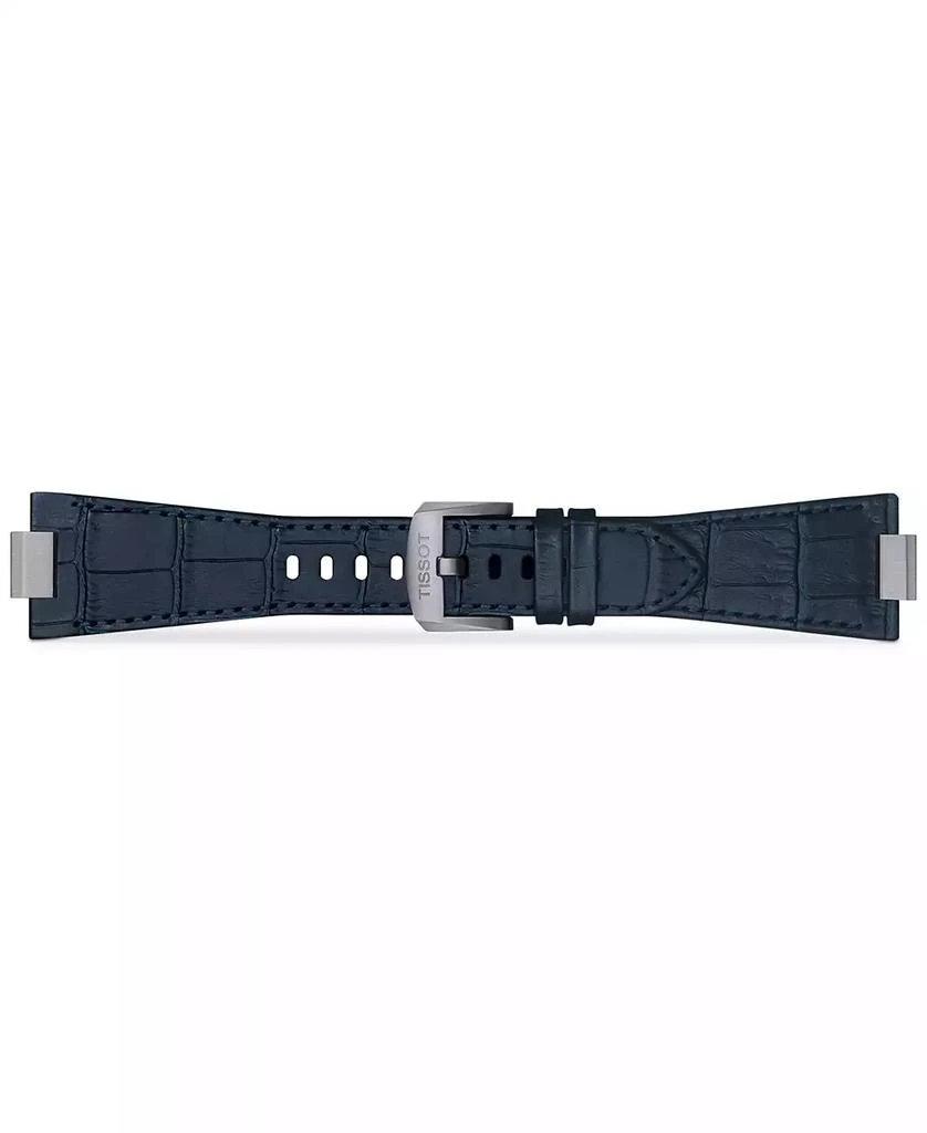 Tissot Men's Swiss Automatic PRX Powermatic 80 Blue Leather Strap Watch 40mm 4