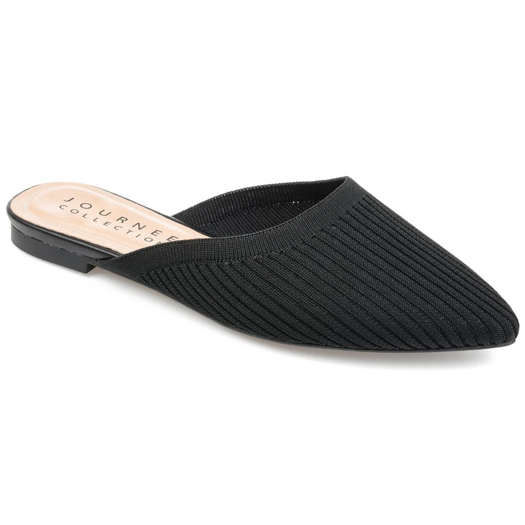 JOURNEE Collection Women's Aniee Mule Flats 8