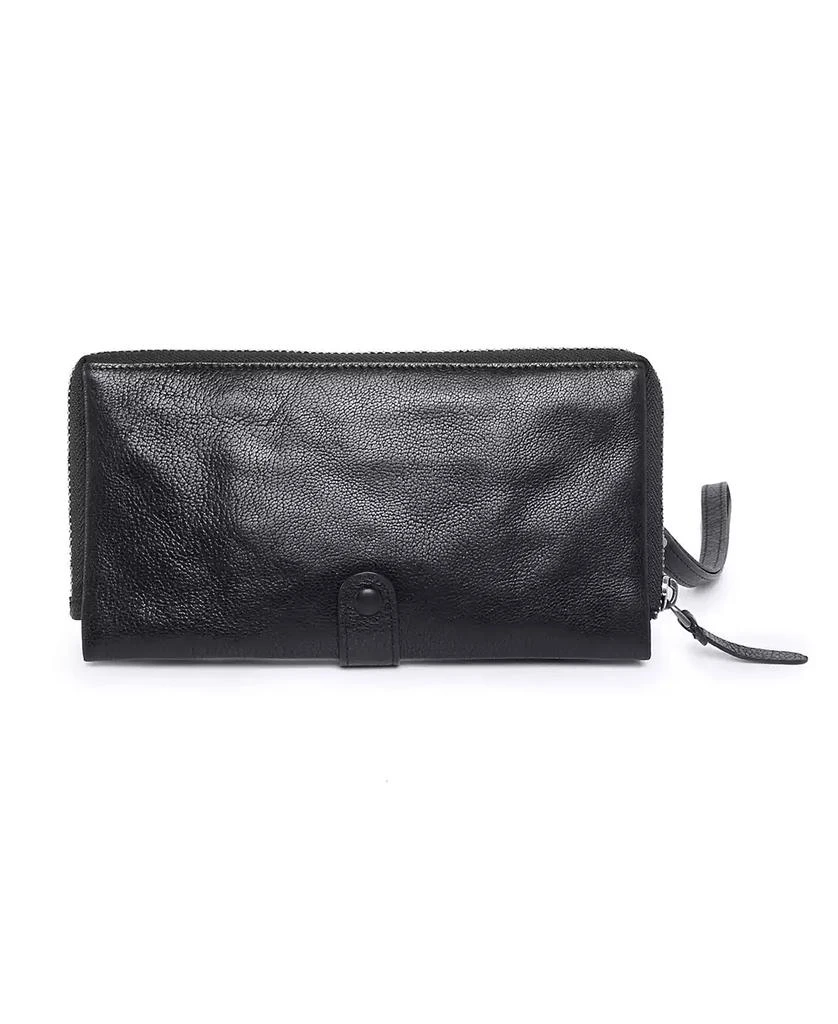 OLD TREND Women's Genuine Leather Snapper Clutch 5