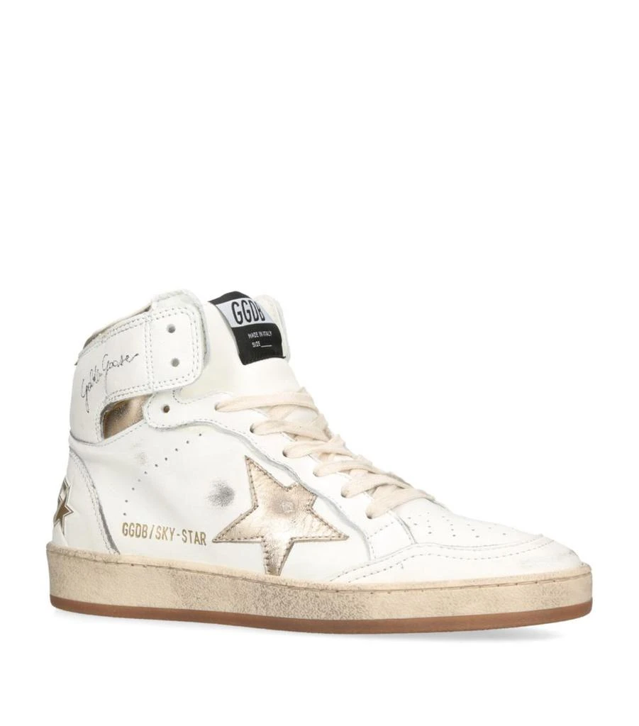 Golden Goose Leather Sky-Star Sneakers 3