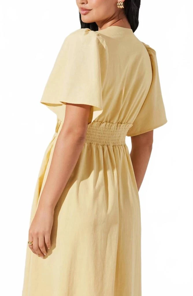 knee length dresses for ladies Hadleigh Scallop Trim Midi Dress