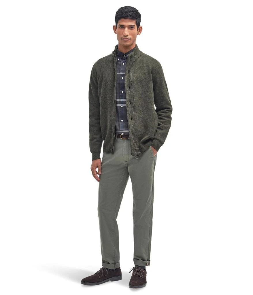 Barbour Barbour Essential Patch Zip Through Knitted Jumper 6
