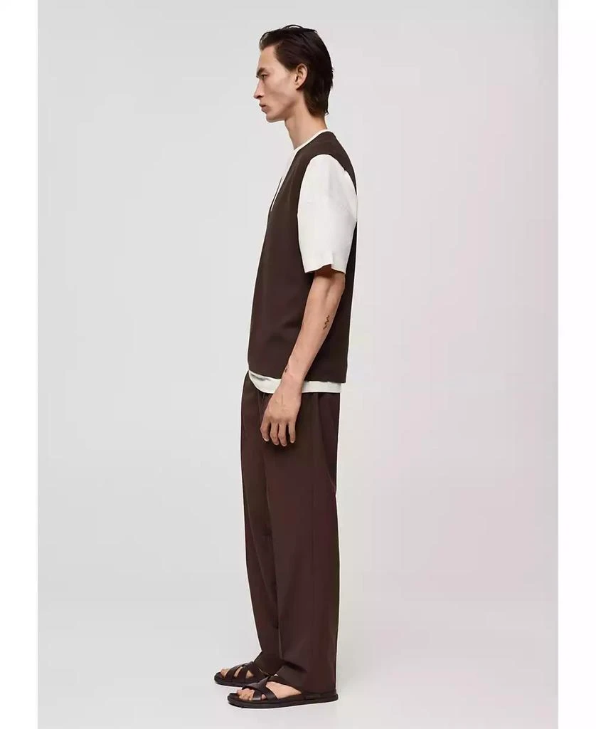 Mango Men's Regular Fine-Knit Vest 5