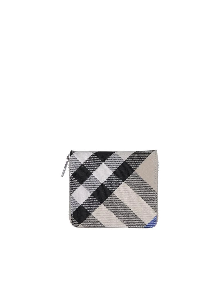 Burberry Burberry Check Printed Zip-Around Wallet 2
