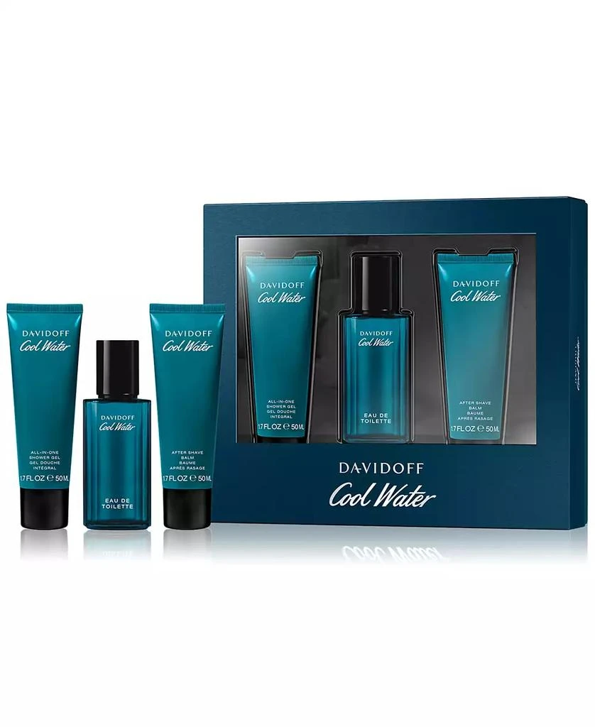 Davidoff Men's 3-Pc. Cool Water Eau de Toilette Gift Set 1