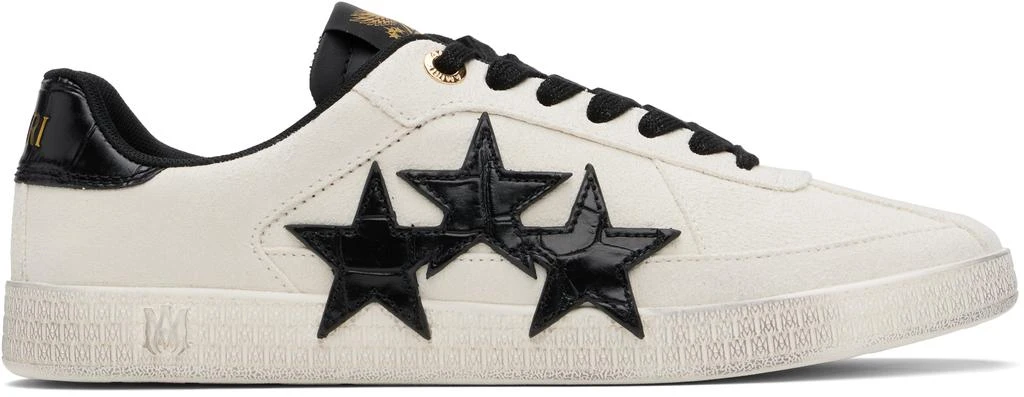 AMIRI Off-White Croc Debossed Pacific Sneakers 1