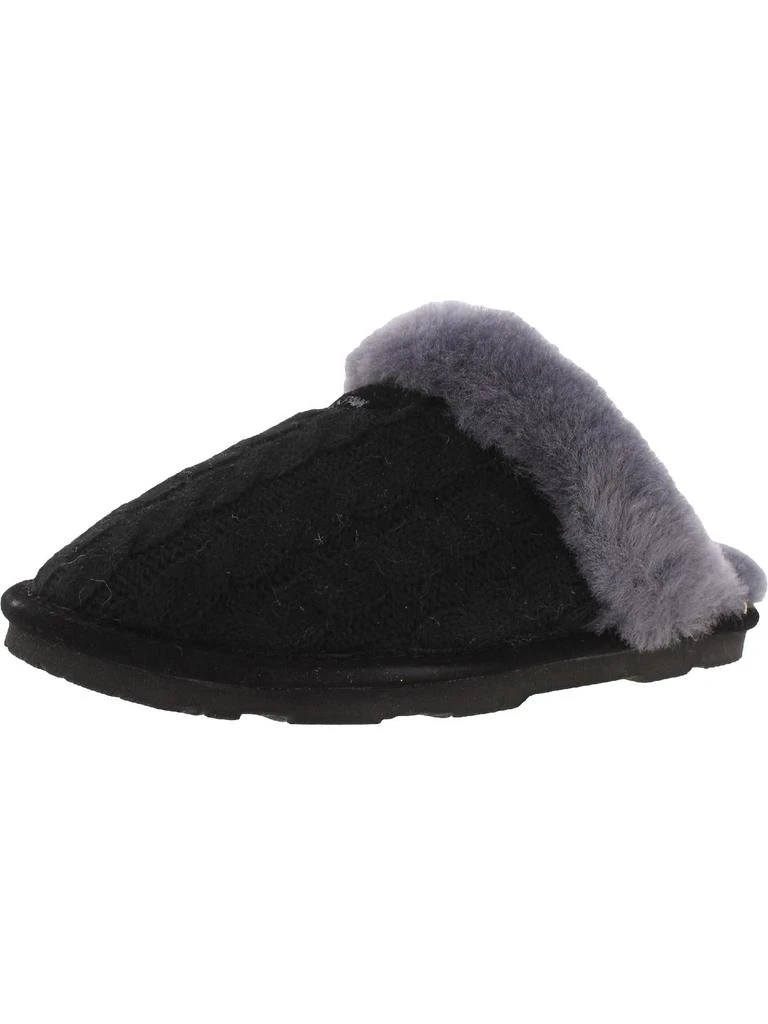 Bearpaw Effie Womens Boucle Sheepskin Mule Slippers 6