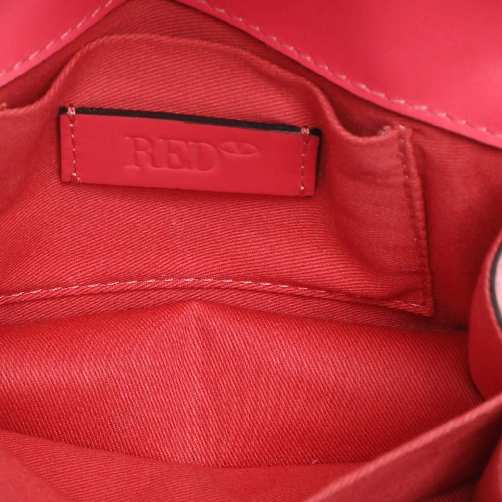 RED Valentino RED Valentino Red Patent Leather Bow Clutch Bag 10
