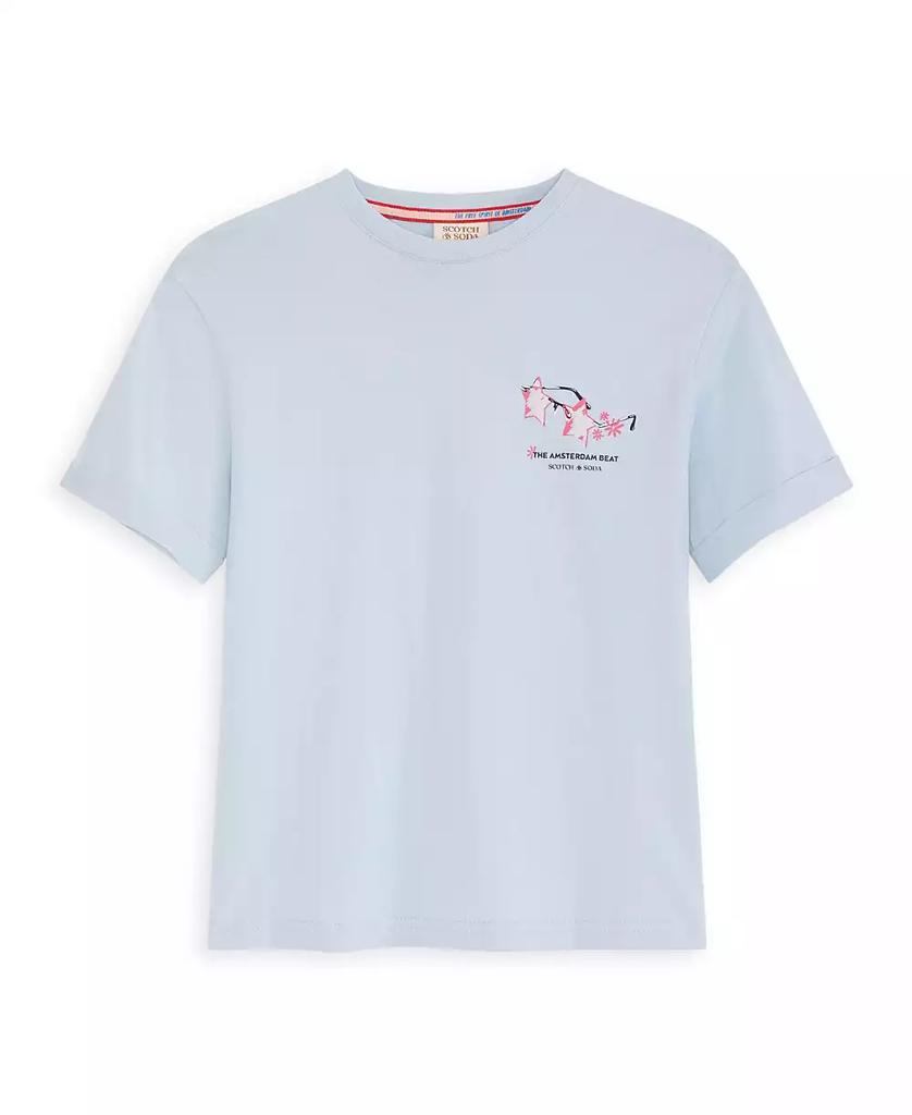 Scotch & Soda Big Girls Jersey Short Sleeve T-Shirt