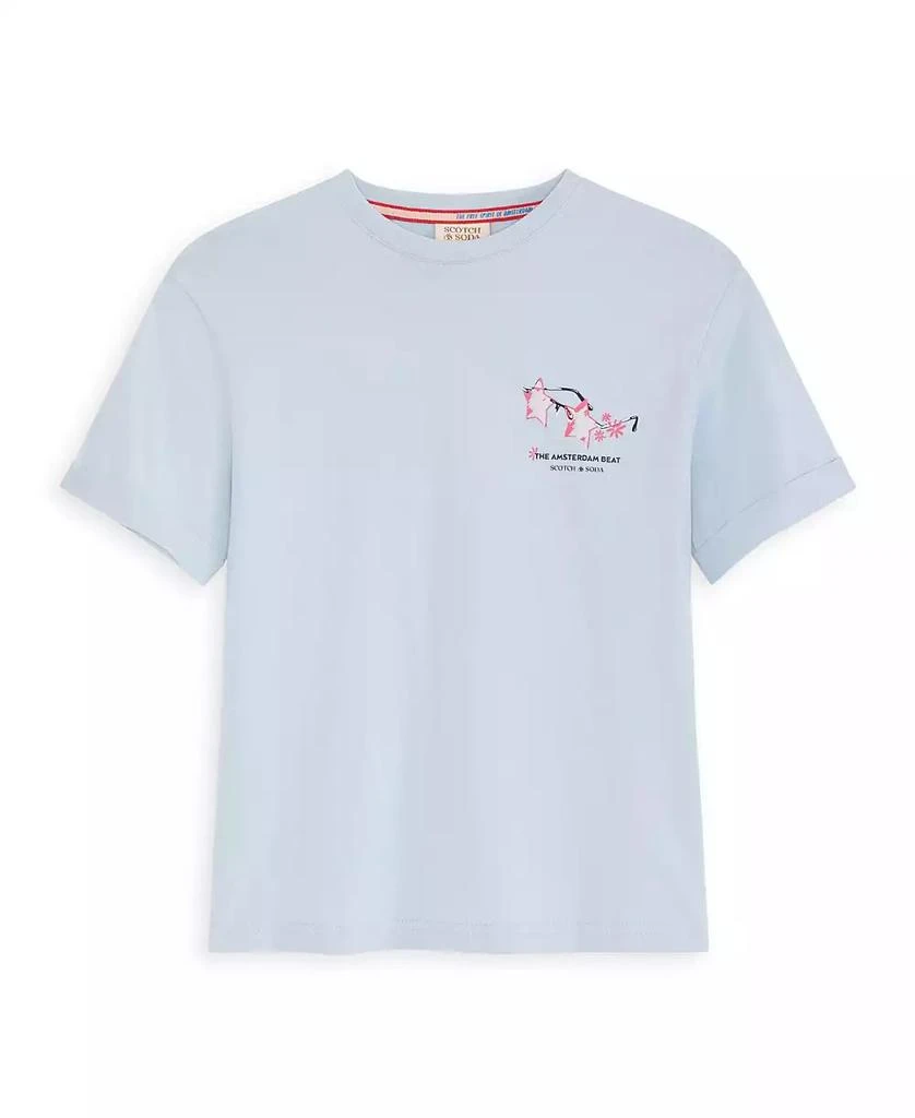 Scotch & Soda Big Girls Jersey Short Sleeve T-Shirt 1