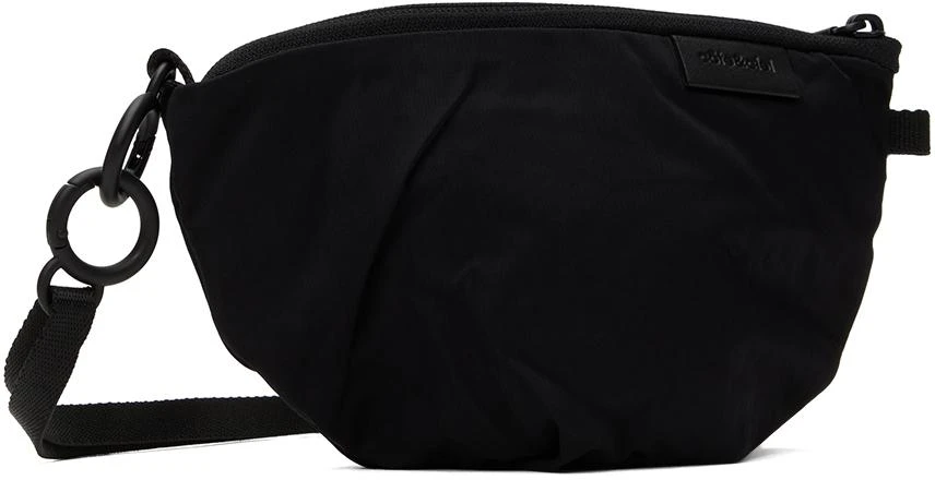 Côte & Ciel Black Orba Smooth Messenger Bag 2