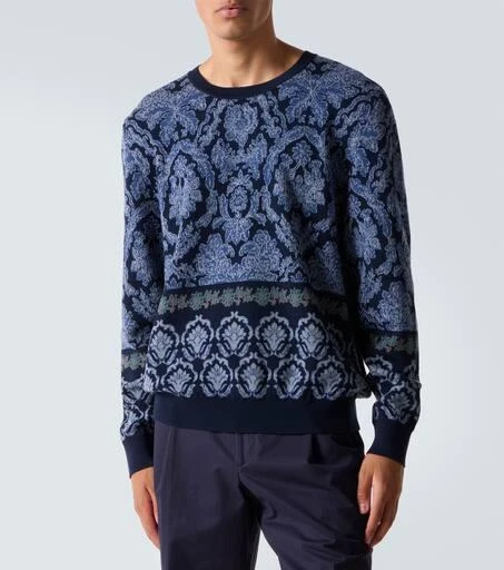 ETRO Intarsia cotton sweater 3