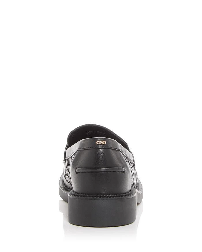 Michael Kors Michael Kors Women's Eden Woven Penny Loafers 4